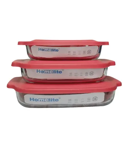 [3PGDS] 3pc Glass Dish Set
