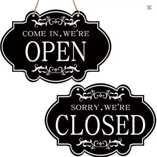 [A60] Open Sign