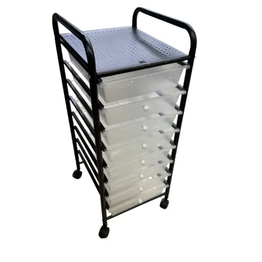 [PLAS-10037] 8 Tier Rolling Cart
